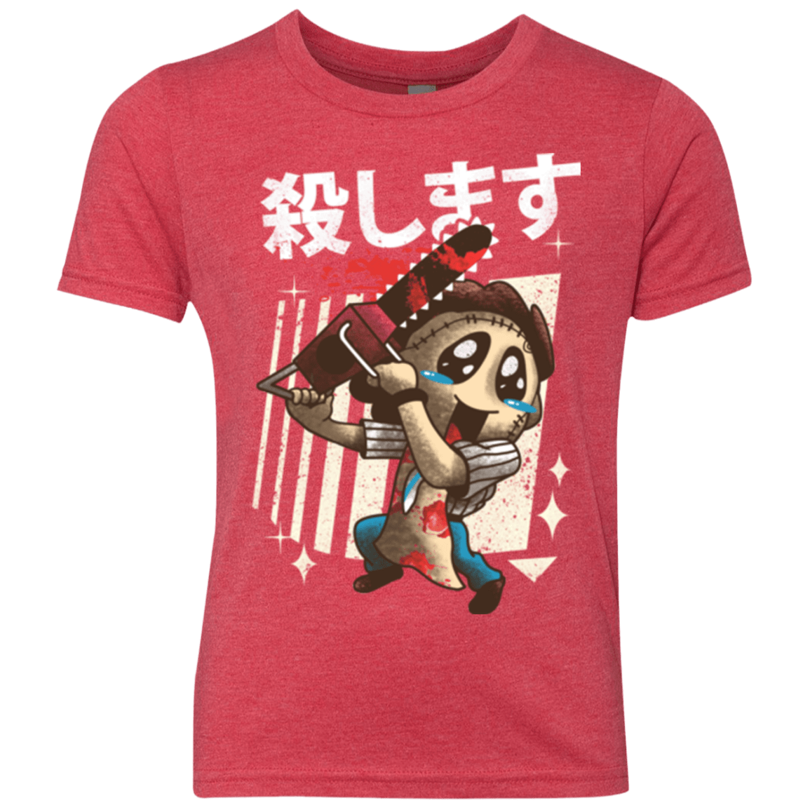 T-Shirts Vintage Red / YXS Kawaii Kill Youth Triblend T-Shirt
