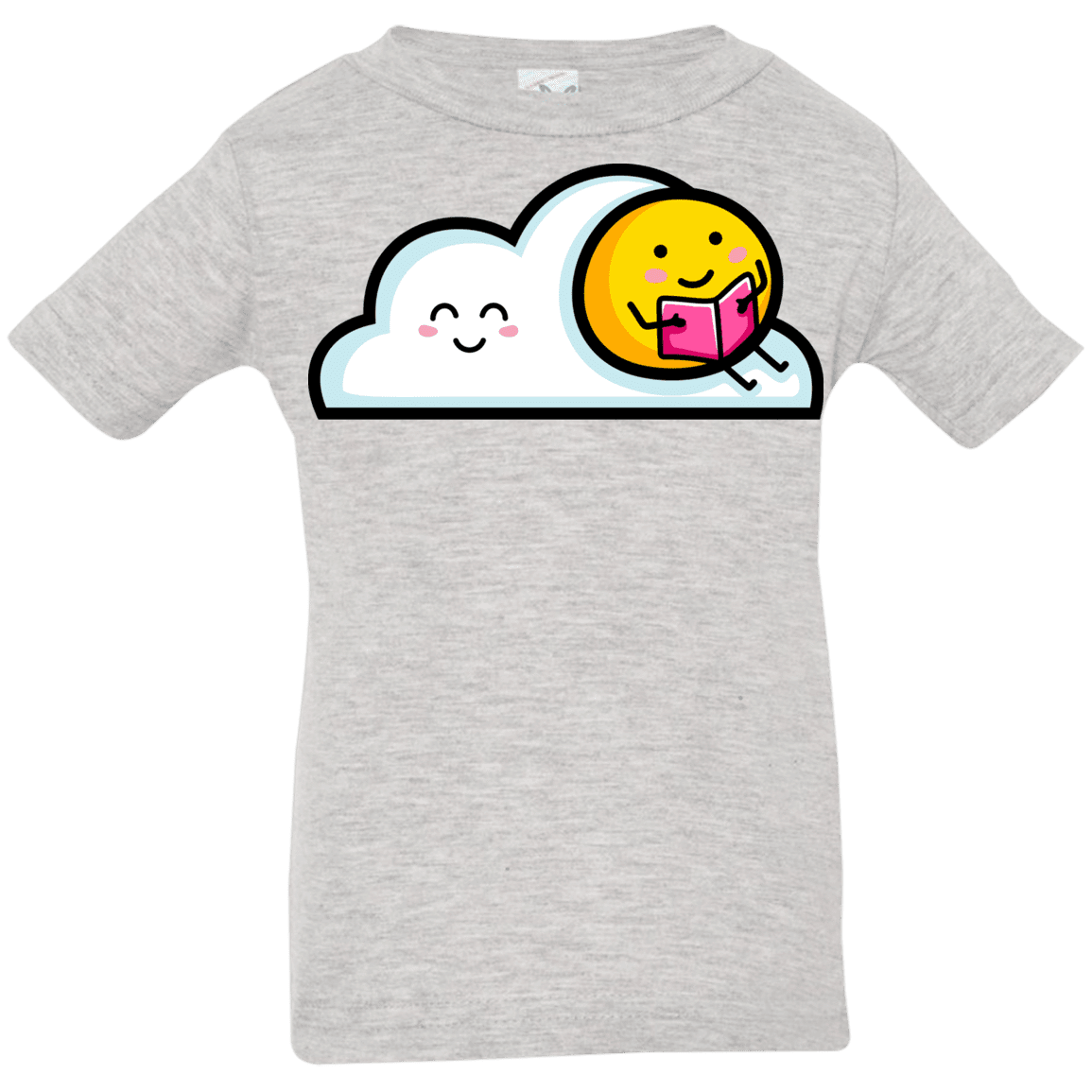 T-Shirts Heather Grey / 6 Months Kawaii Love Summer Reading Infant Premium T-Shirt