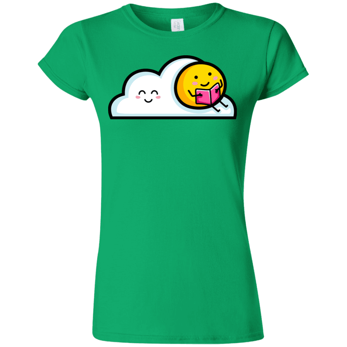 T-Shirts Irish Green / S Kawaii Love Summer Reading Junior Slimmer-Fit T-Shirt