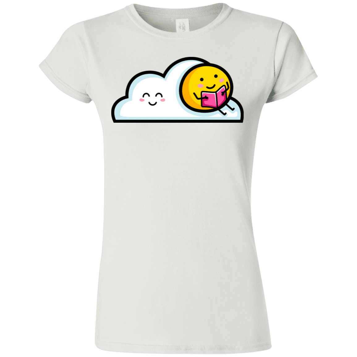 T-Shirts White / S Kawaii Love Summer Reading Junior Slimmer-Fit T-Shirt
