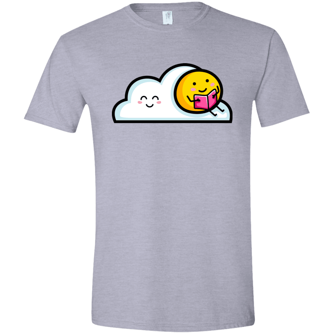 T-Shirts Sport Grey / X-Small Kawaii Love Summer Reading Men's Semi-Fitted Softstyle