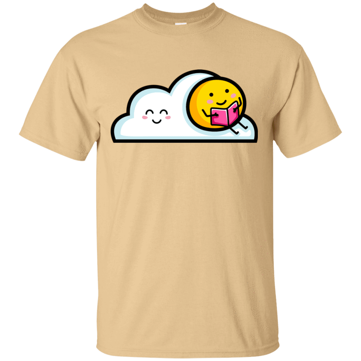 T-Shirts Vegas Gold / S Kawaii Love Summer Reading T-Shirt