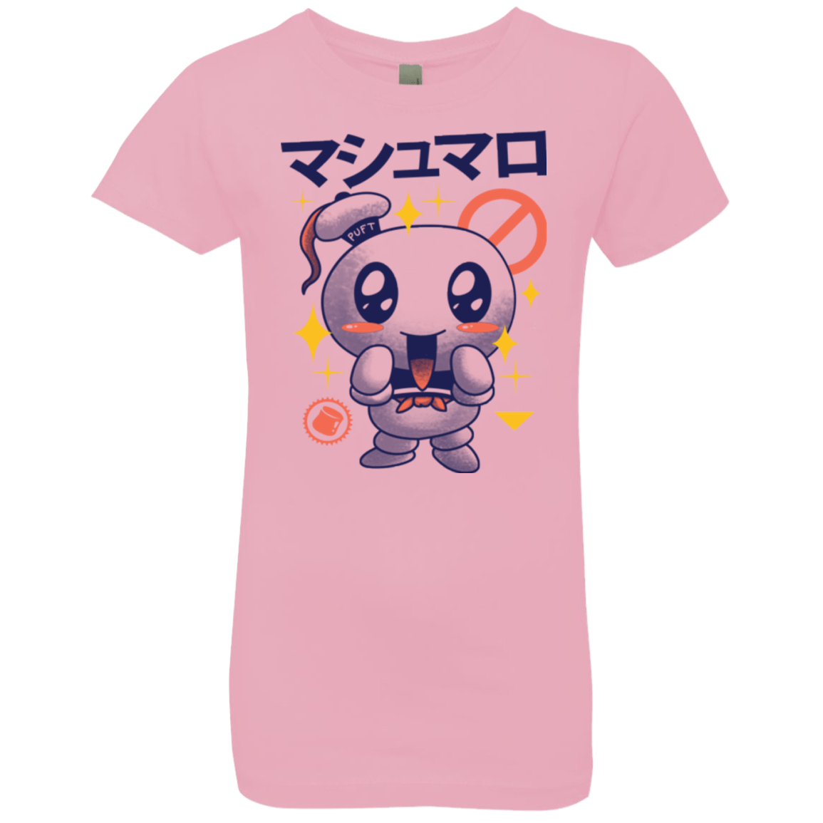T-Shirts Light Pink / YXS Kawaii Marshmallow Girls Premium T-Shirt