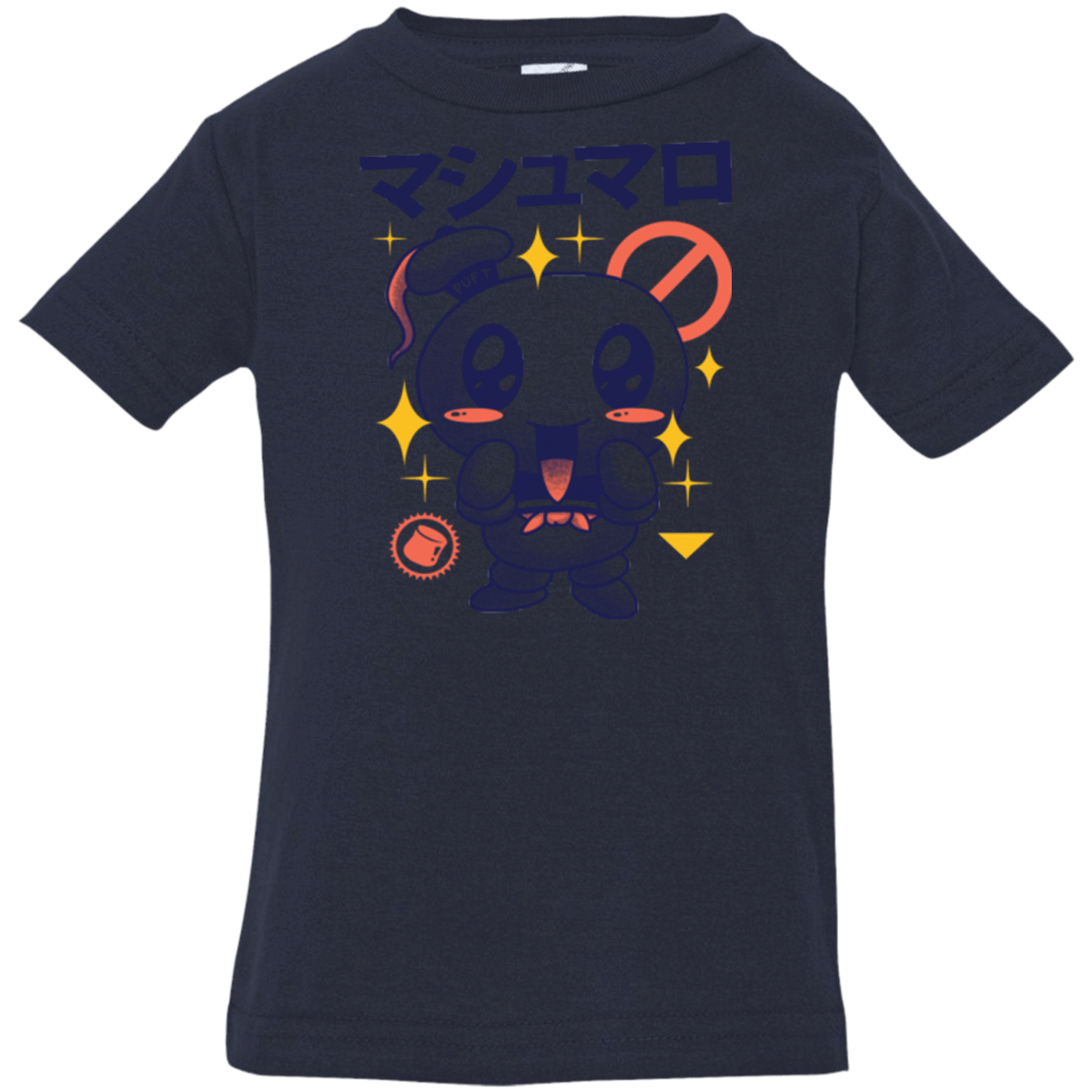 T-Shirts Navy / 6 Months Kawaii Marshmallow Infant PremiumT-Shirt