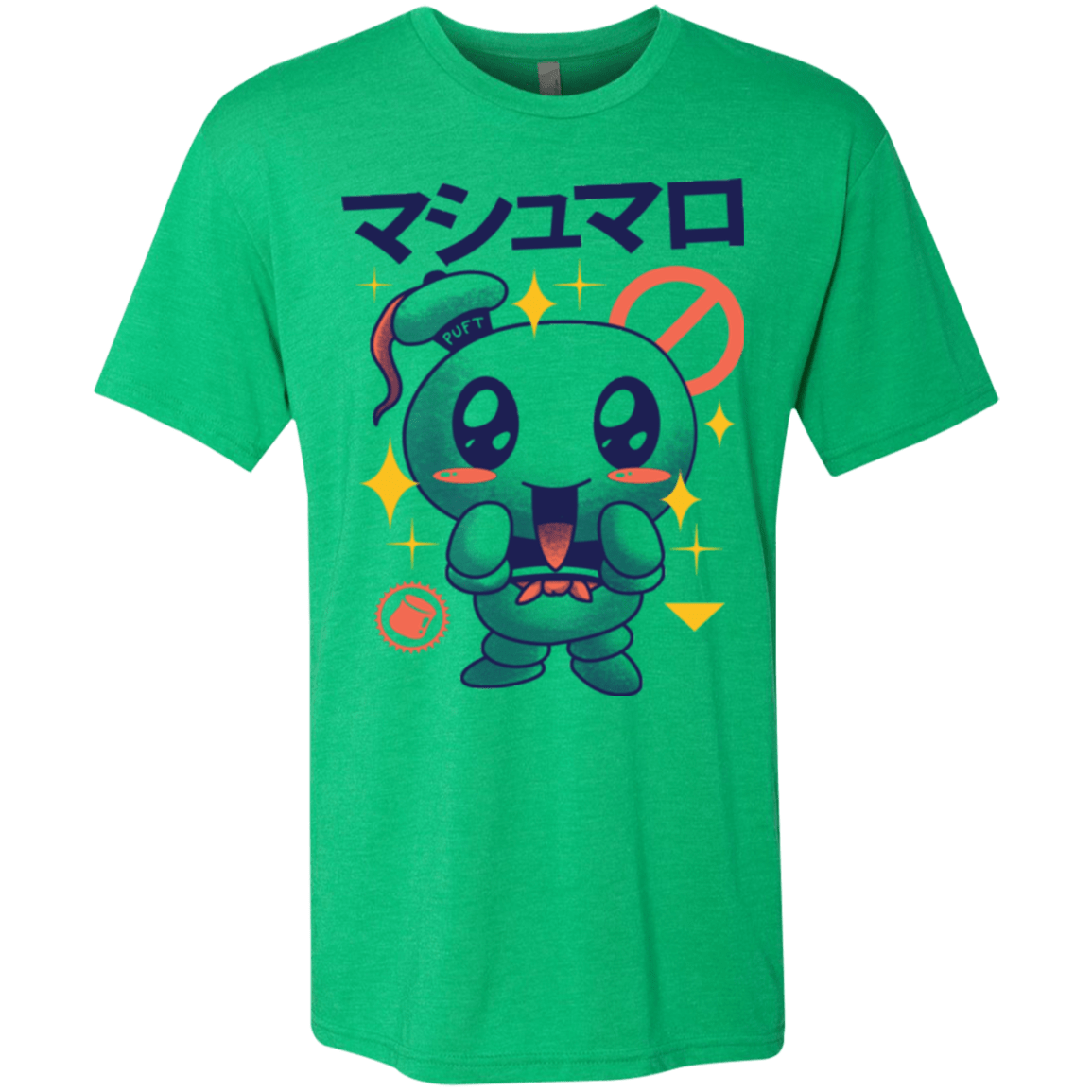 T-Shirts Envy / Small Kawaii Marshmallow Men's Triblend T-Shirt
