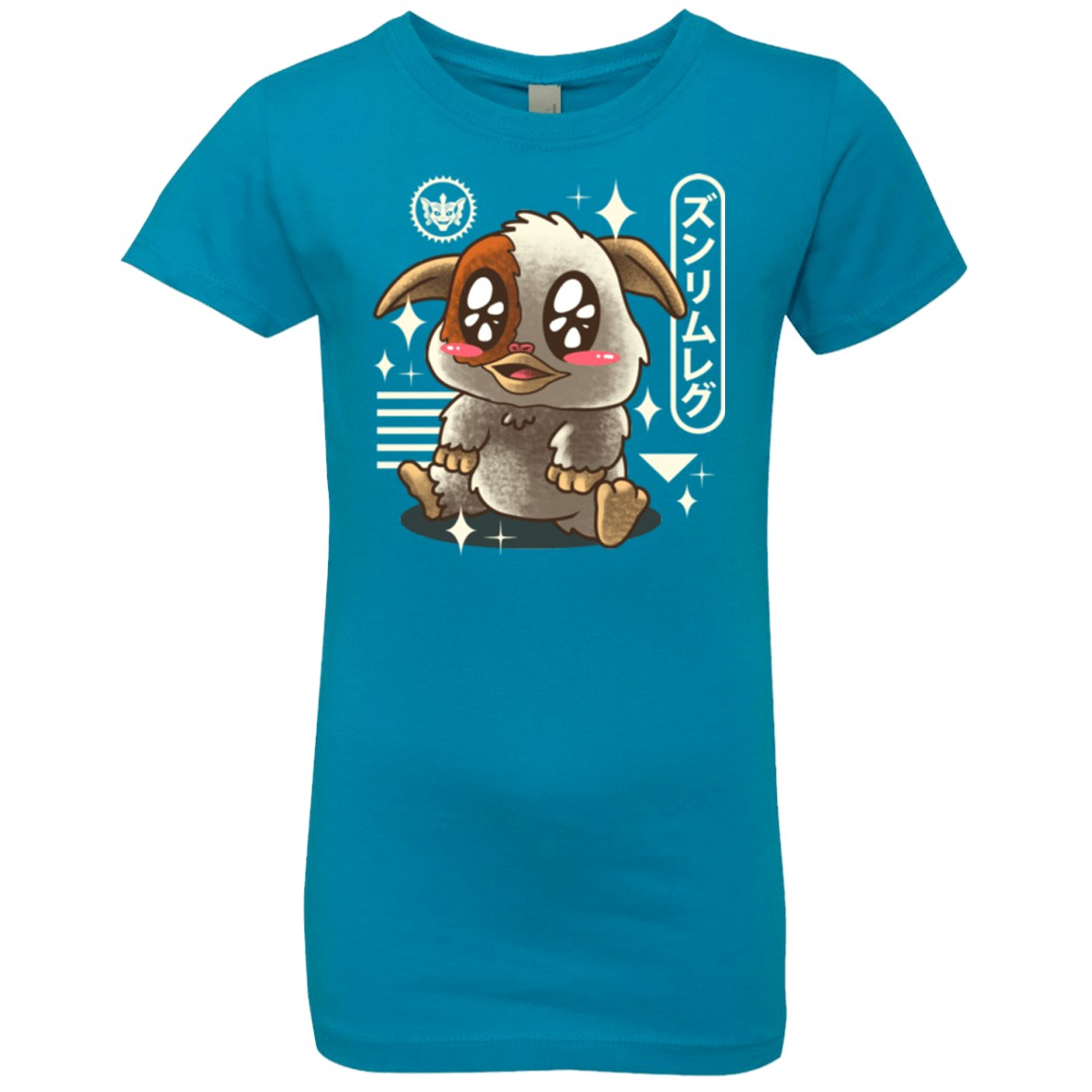 T-Shirts Turquoise / YXS Kawaii Mogwai Girls Premium T-Shirt
