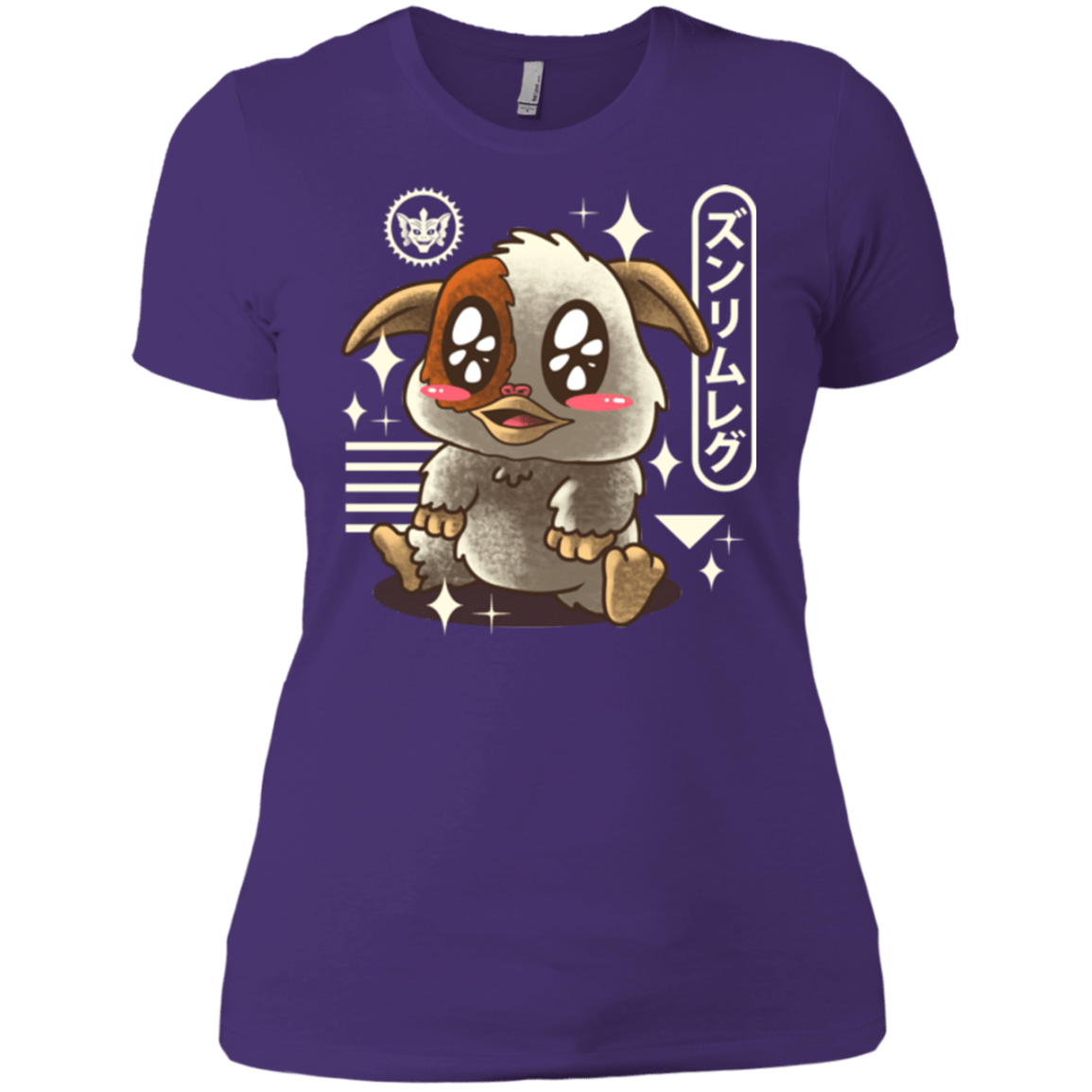 T-Shirts Purple / X-Small Kawaii Mogwai Women's Premium T-Shirt