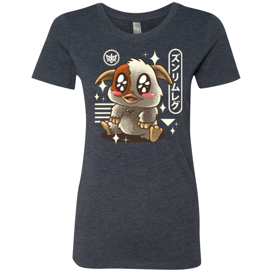 T-Shirts Vintage Navy / Small Kawaii Mogwai Women's Triblend T-Shirt