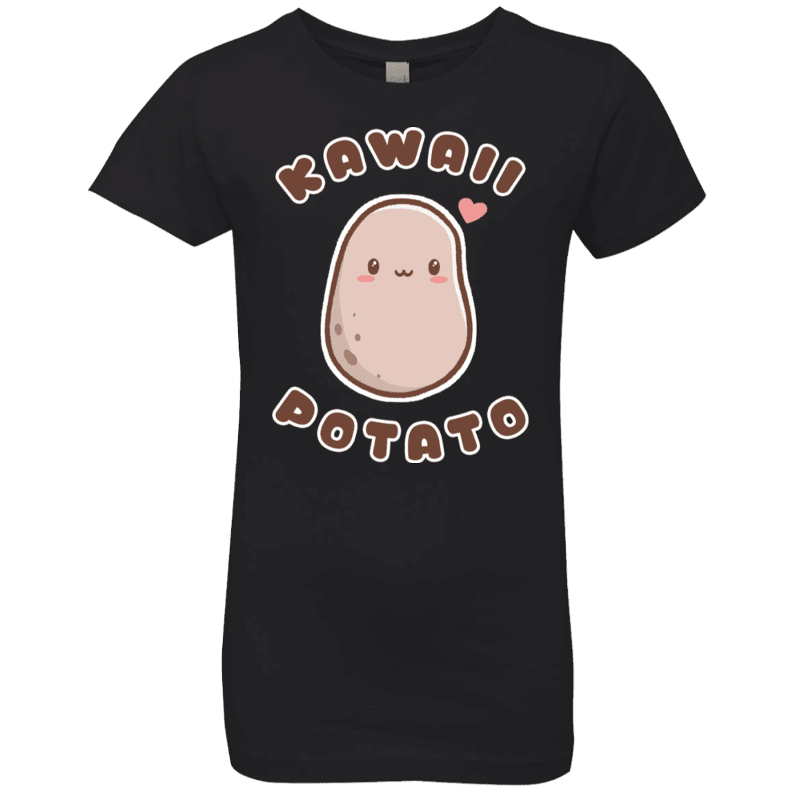 T-Shirts Black / YXS Kawaii Potato Girls Premium T-Shirt