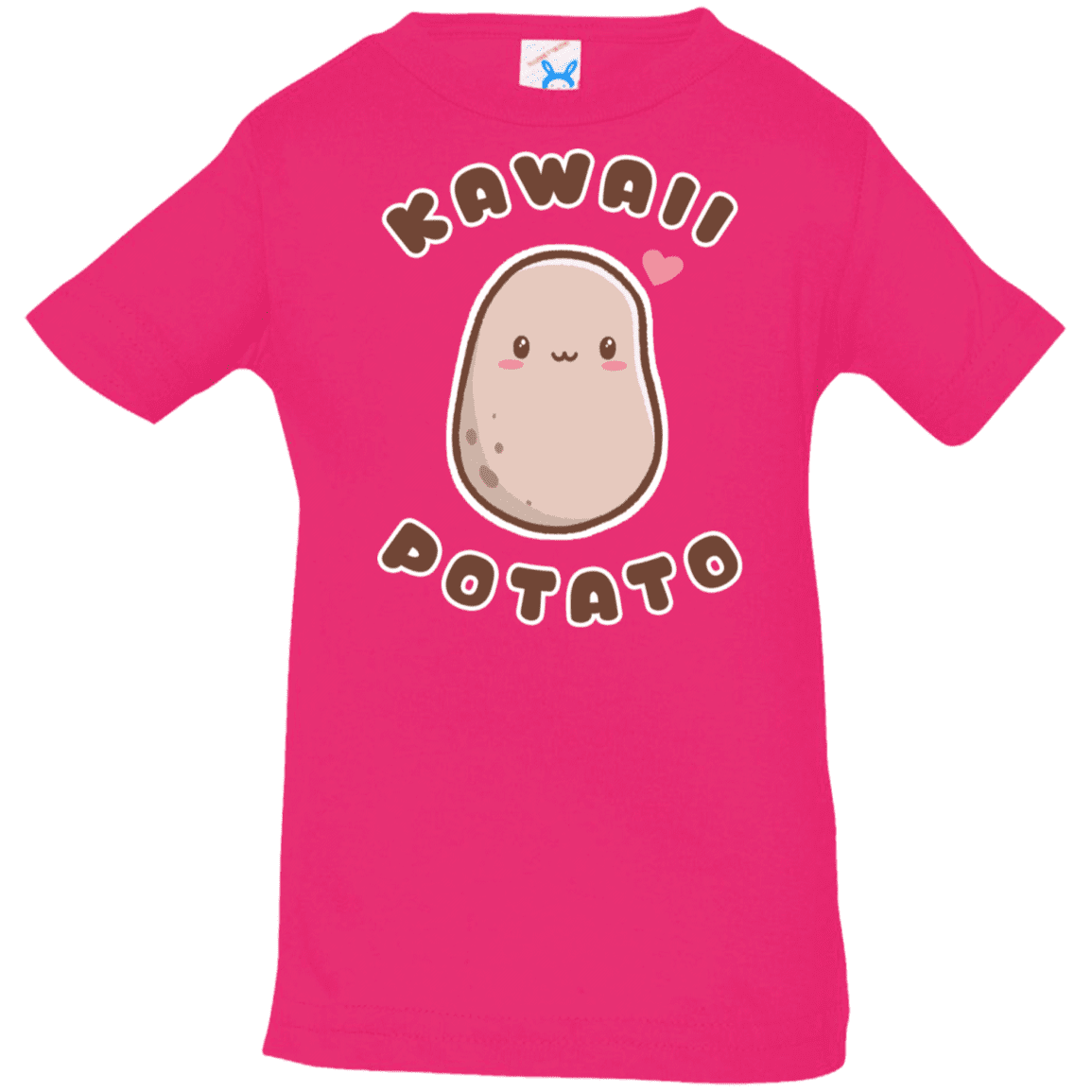T-Shirts Hot Pink / 6 Months Kawaii Potato Infant Premium T-Shirt