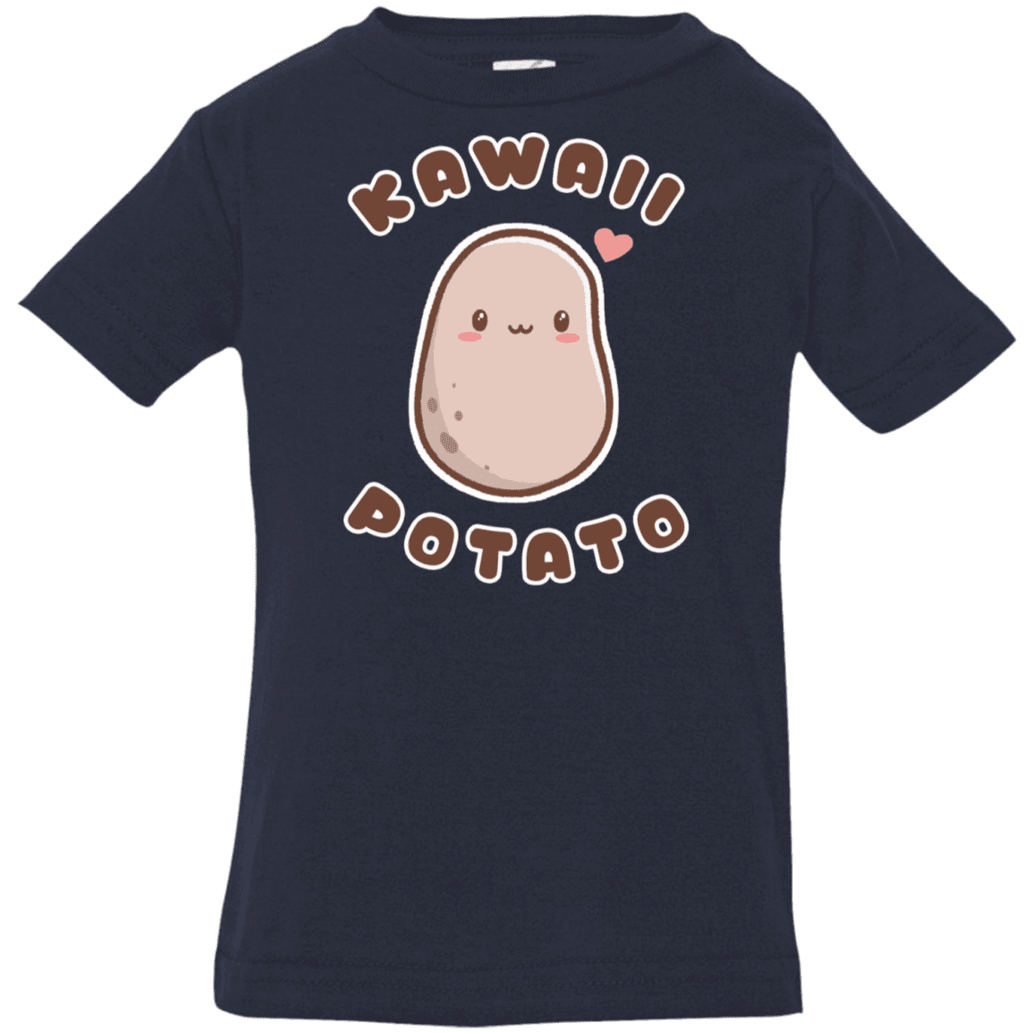 T-Shirts Navy / 6 Months Kawaii Potato Infant Premium T-Shirt