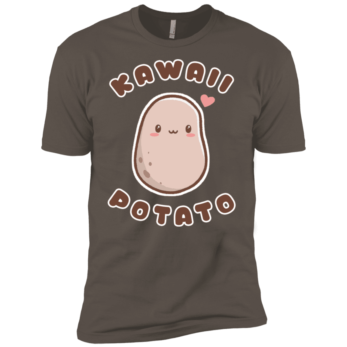 T-Shirts Warm Grey / X-Small Kawaii Potato Men's Premium T-Shirt