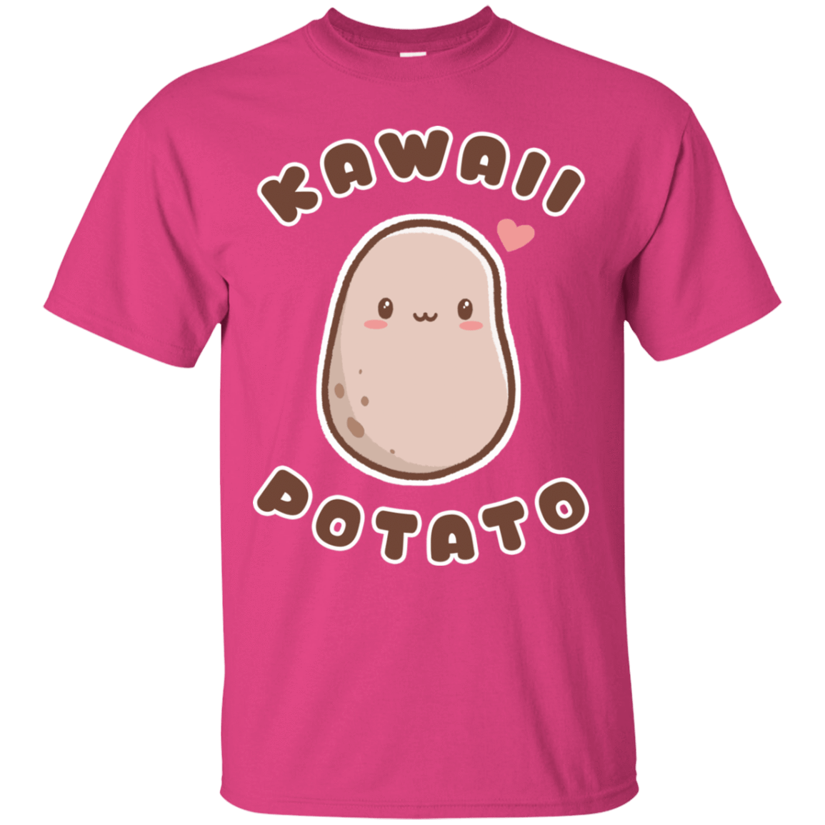 T-Shirts Heliconia / S Kawaii Potato T-Shirt