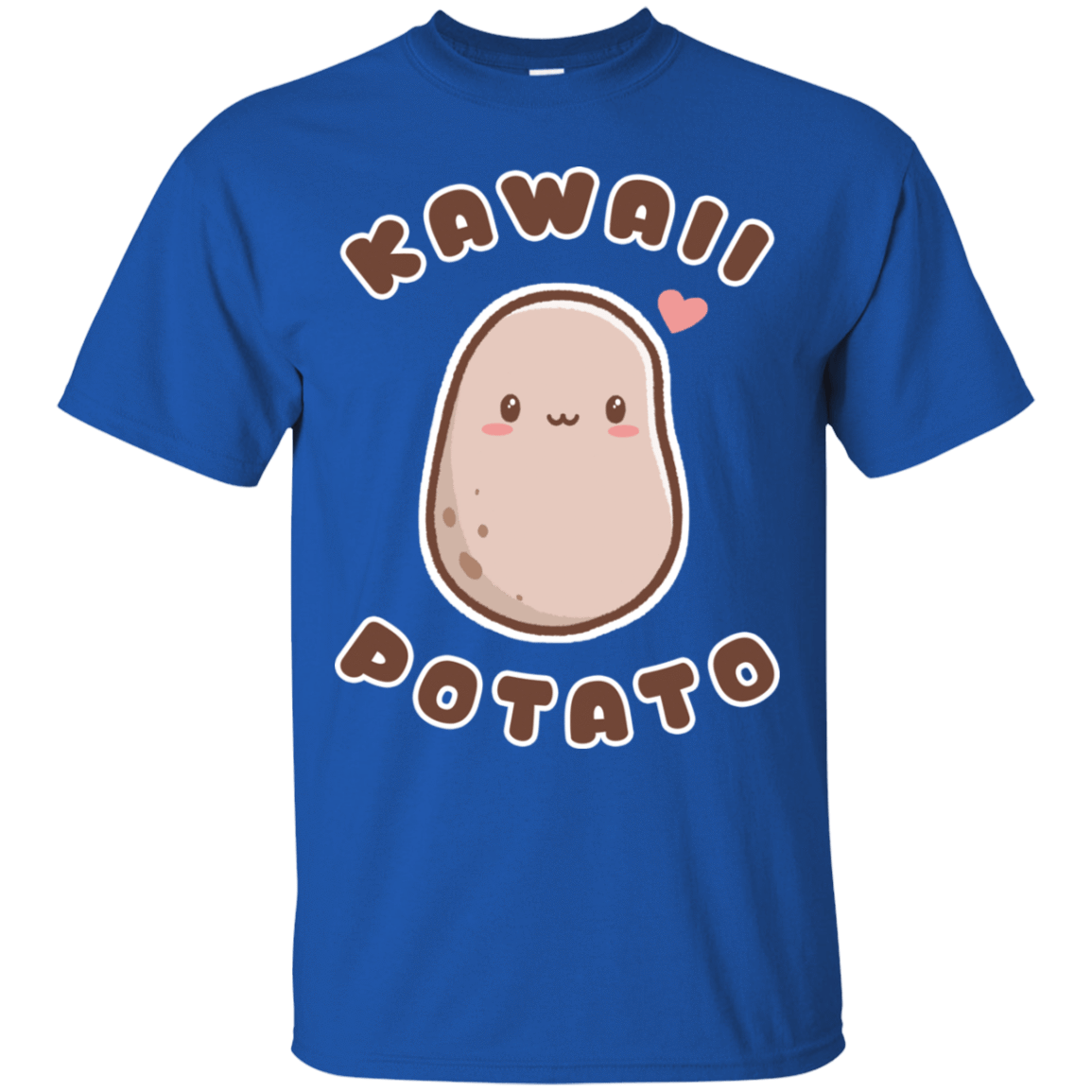 T-Shirts Royal / S Kawaii Potato T-Shirt