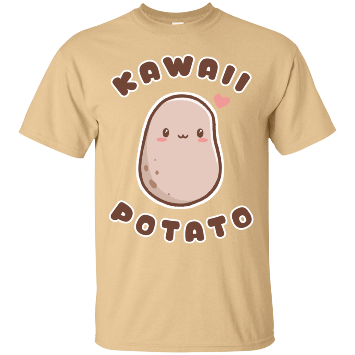 T-Shirts Vegas Gold / S Kawaii Potato T-Shirt