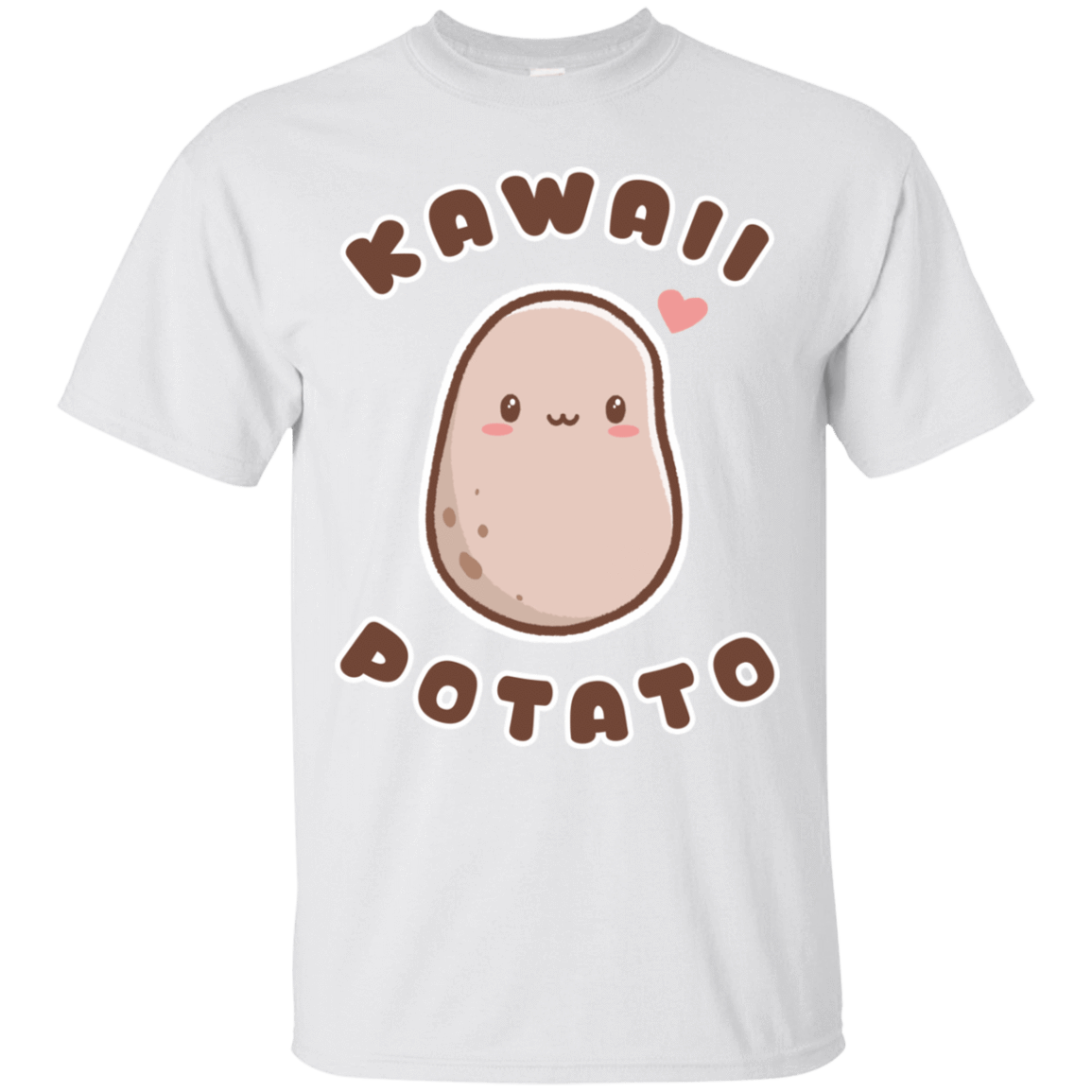 T-Shirts White / S Kawaii Potato T-Shirt