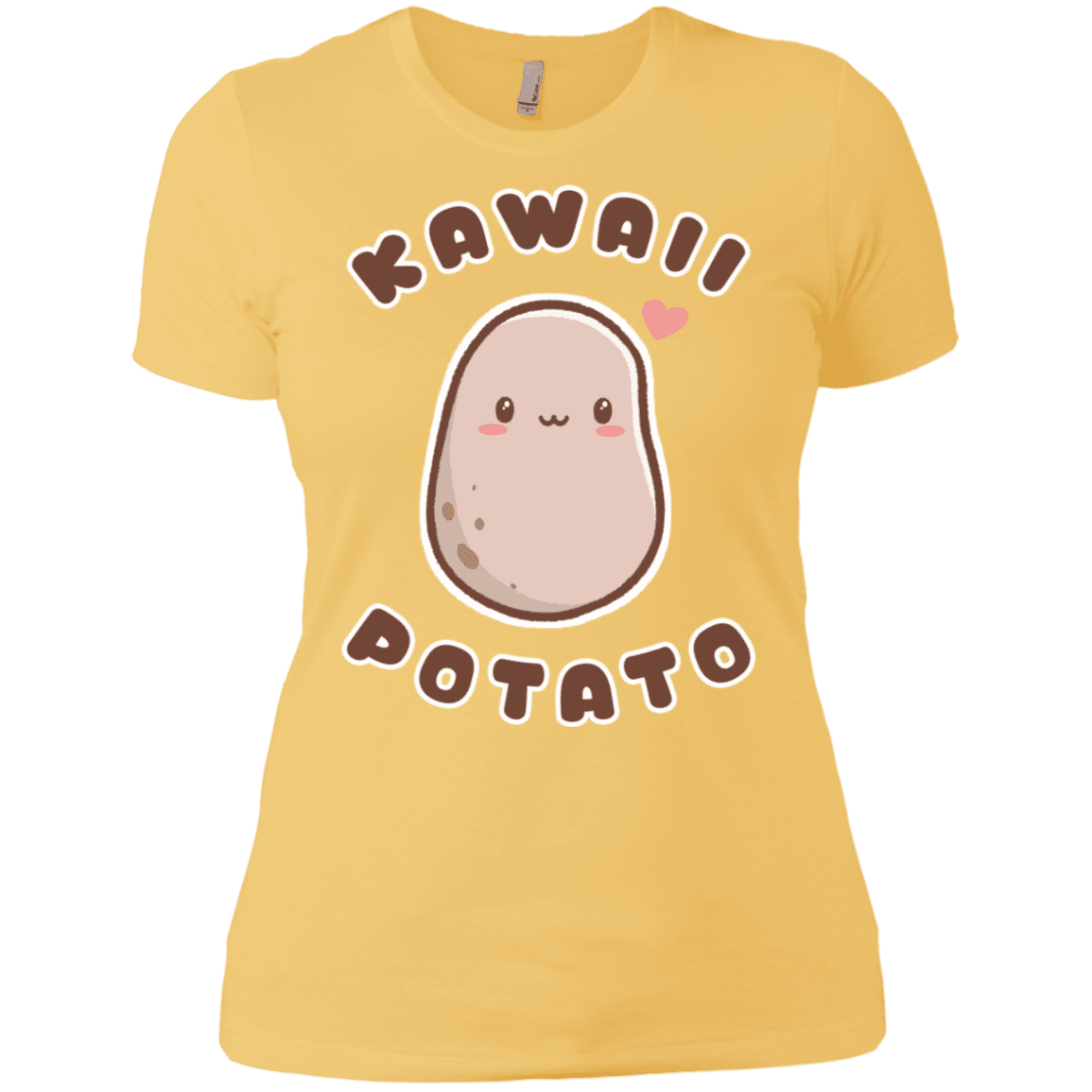 T-Shirts Banana Cream/ / X-Small Kawaii Potato Women's Premium T-Shirt