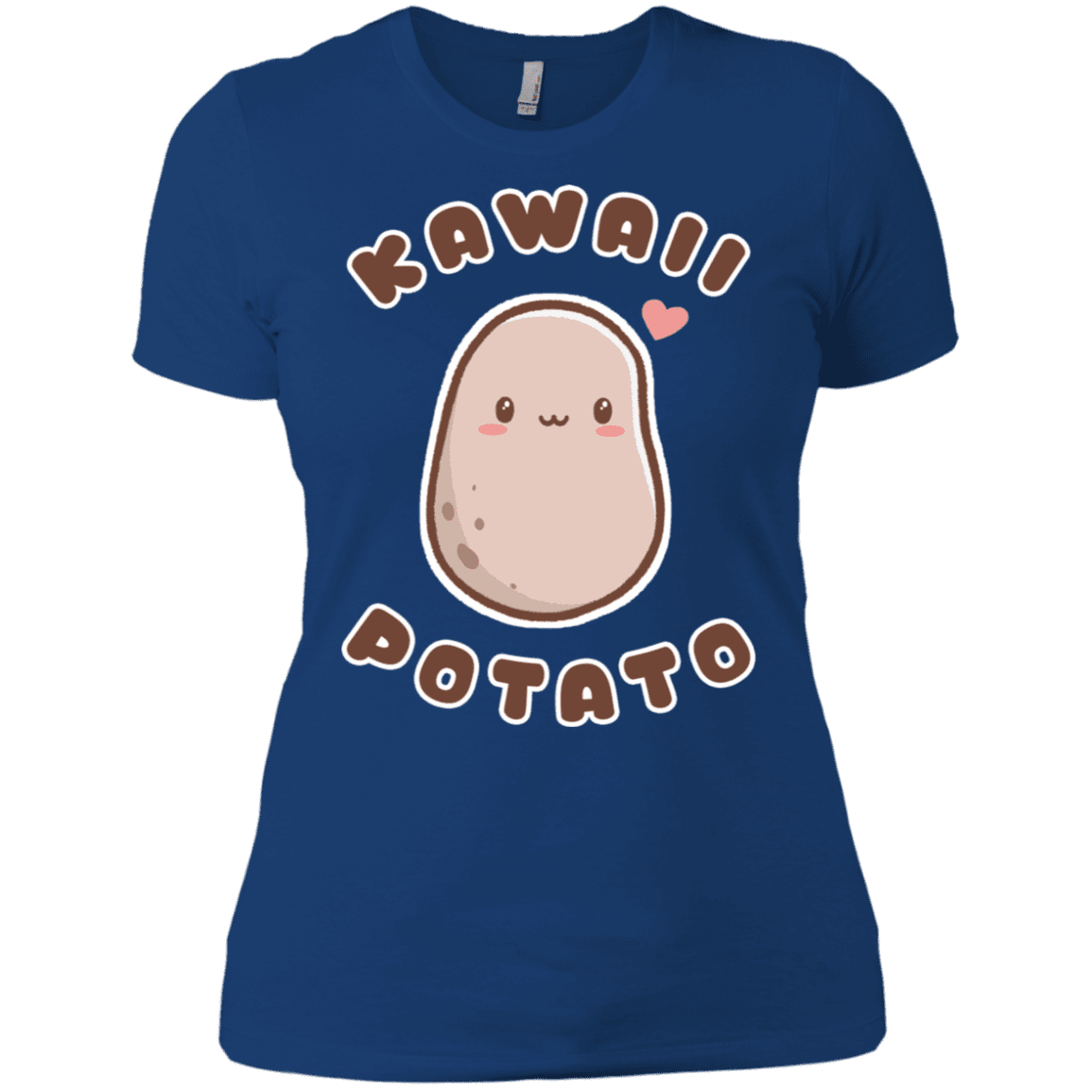 T-Shirts Royal / X-Small Kawaii Potato Women's Premium T-Shirt
