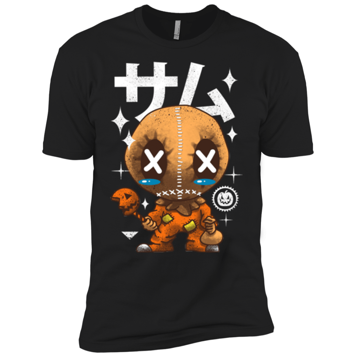 T-Shirts Black / YXS Kawaii Pumpkin Boys Premium T-Shirt