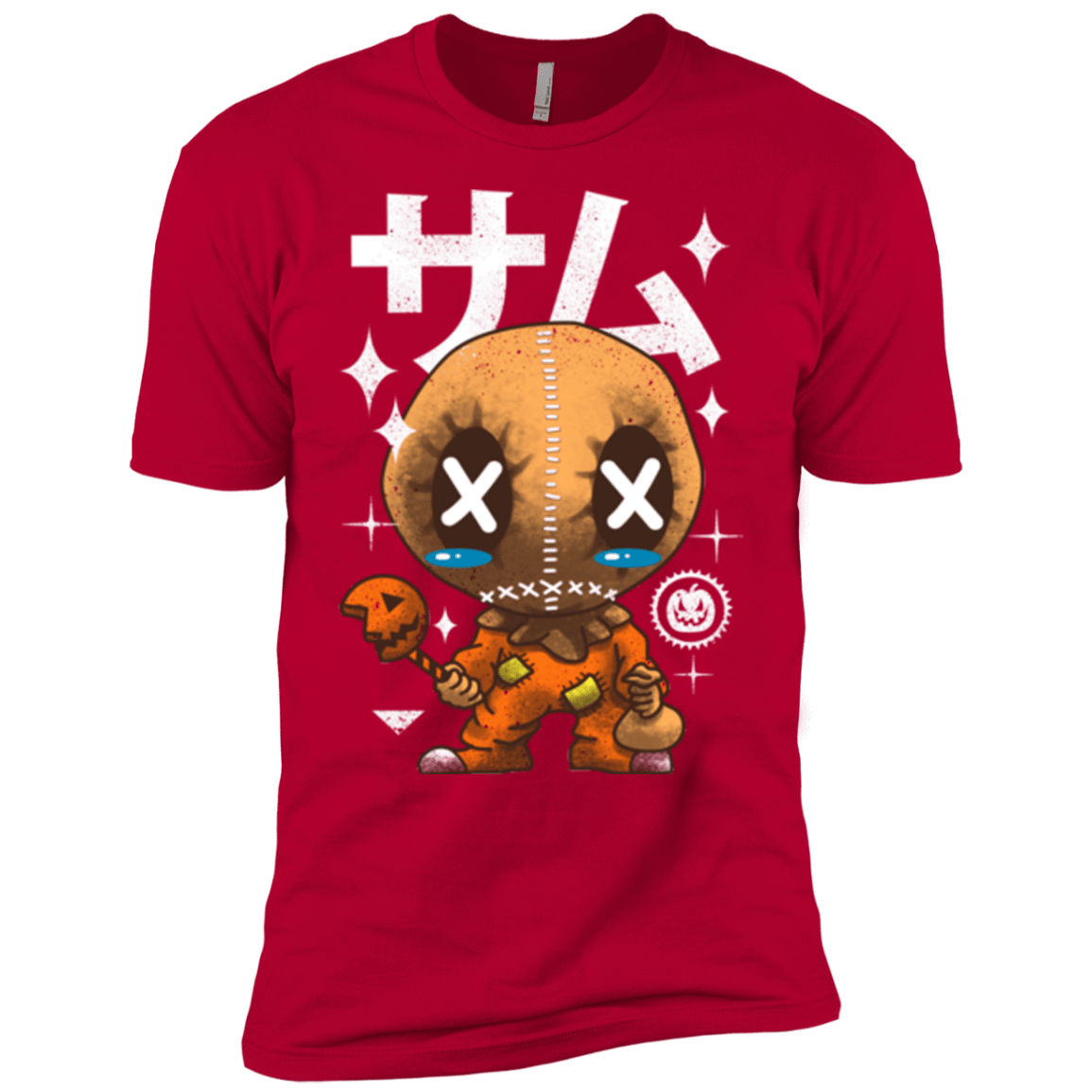 T-Shirts Red / YXS Kawaii Pumpkin Boys Premium T-Shirt
