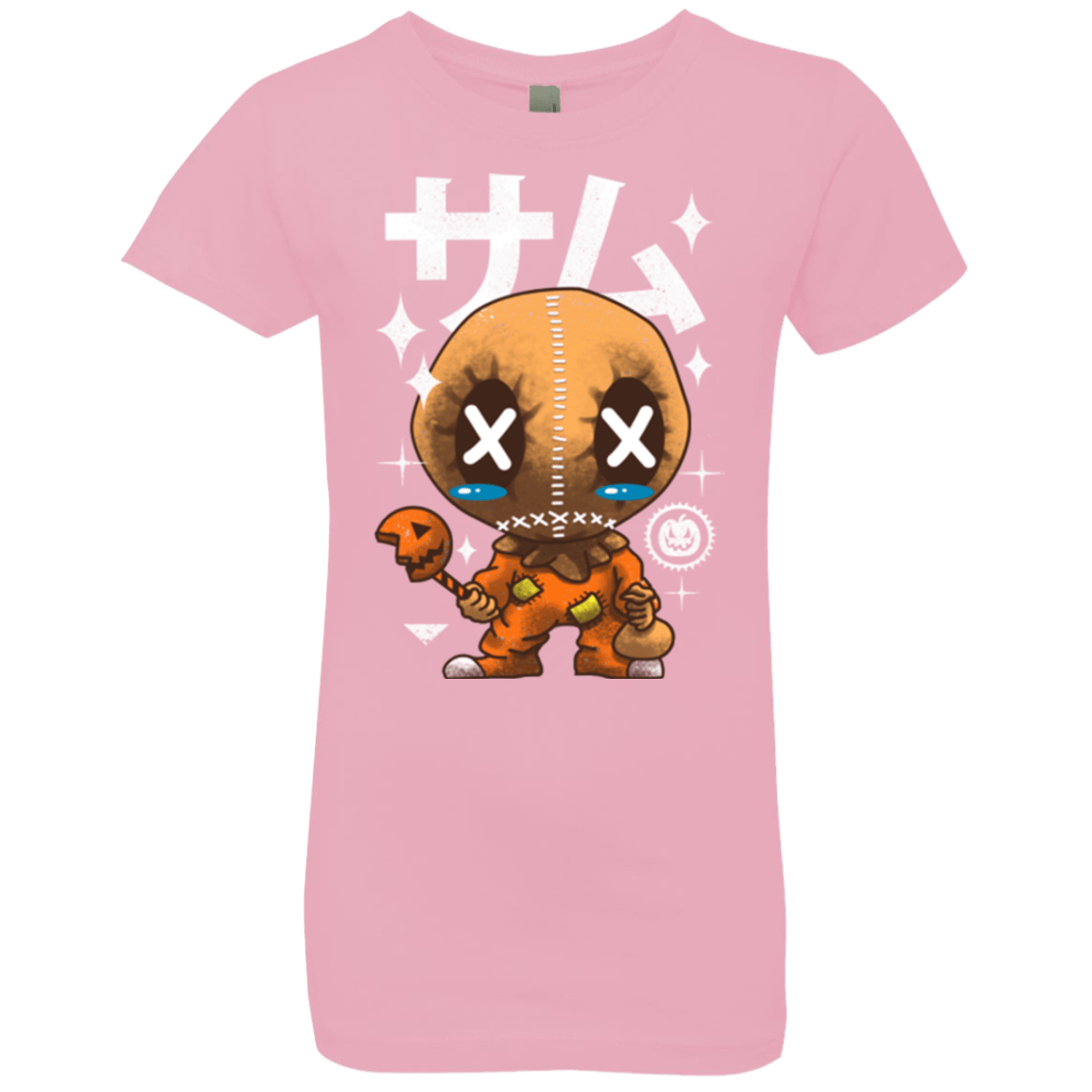 T-Shirts Light Pink / YXS Kawaii Pumpkin Girls Premium T-Shirt