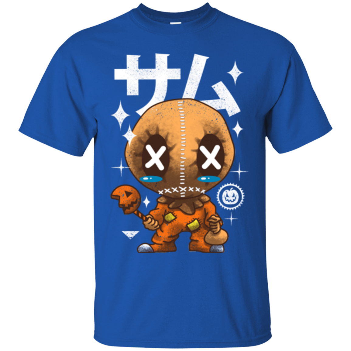 T-Shirts Royal / Small Kawaii Pumpkin T-Shirt