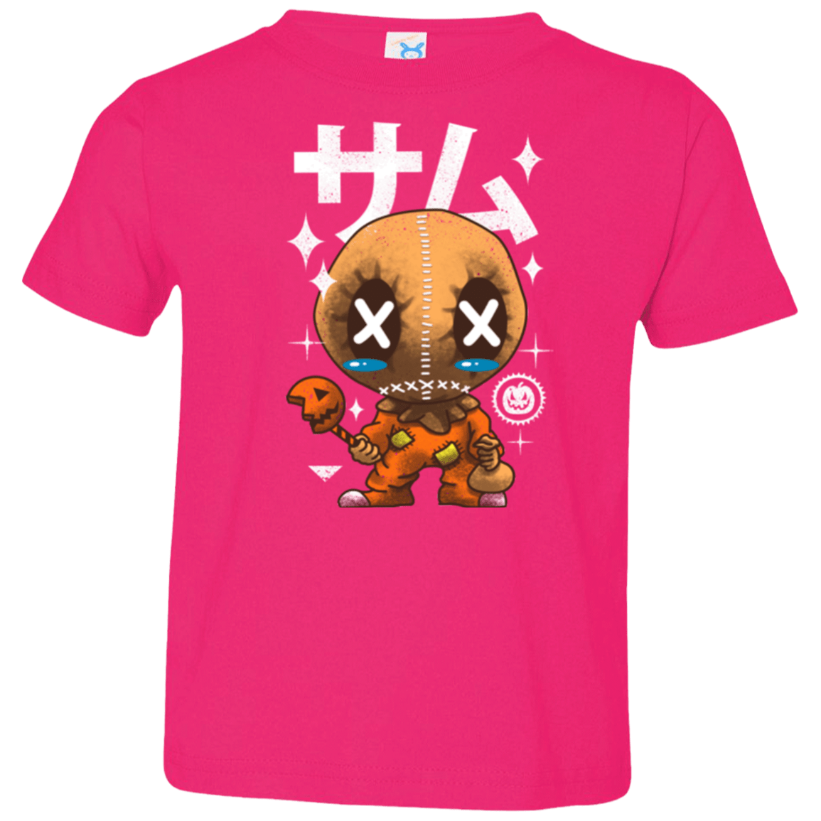 T-Shirts Hot Pink / 2T Kawaii Pumpkin Toddler Premium T-Shirt