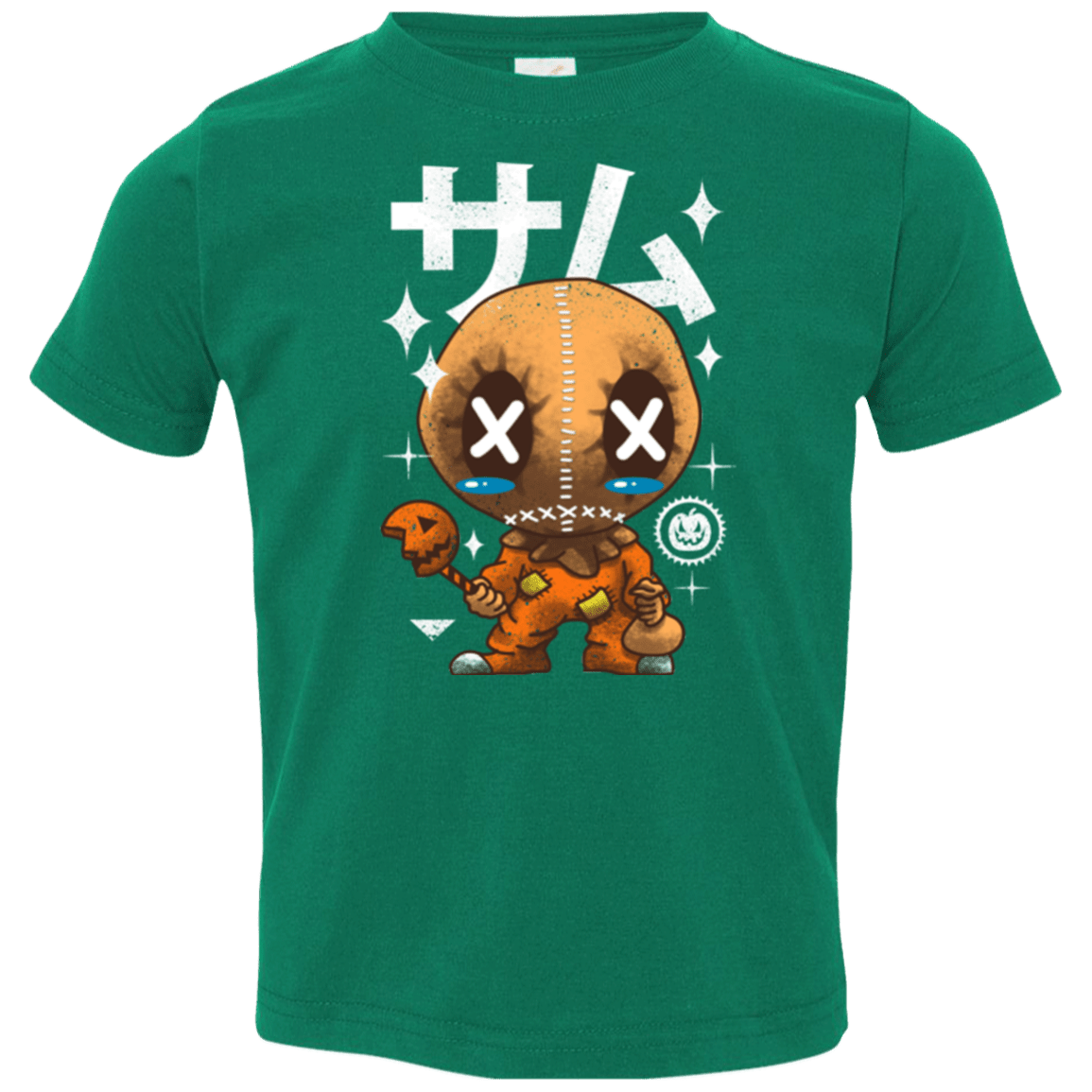 T-Shirts Kelly / 2T Kawaii Pumpkin Toddler Premium T-Shirt