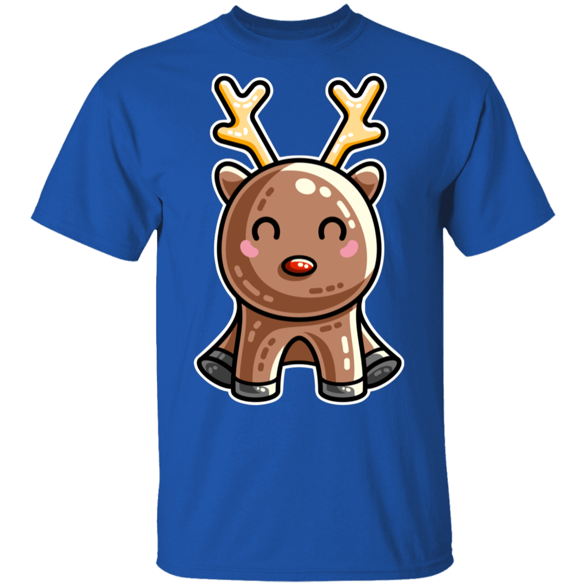 T-Shirts Royal / S Kawaii Reindeer T-Shirt
