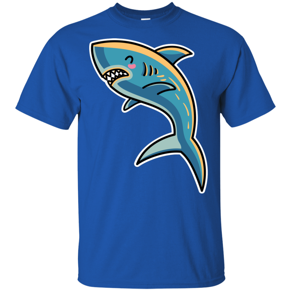T-Shirts Royal / S Kawaii Shark T-Shirt