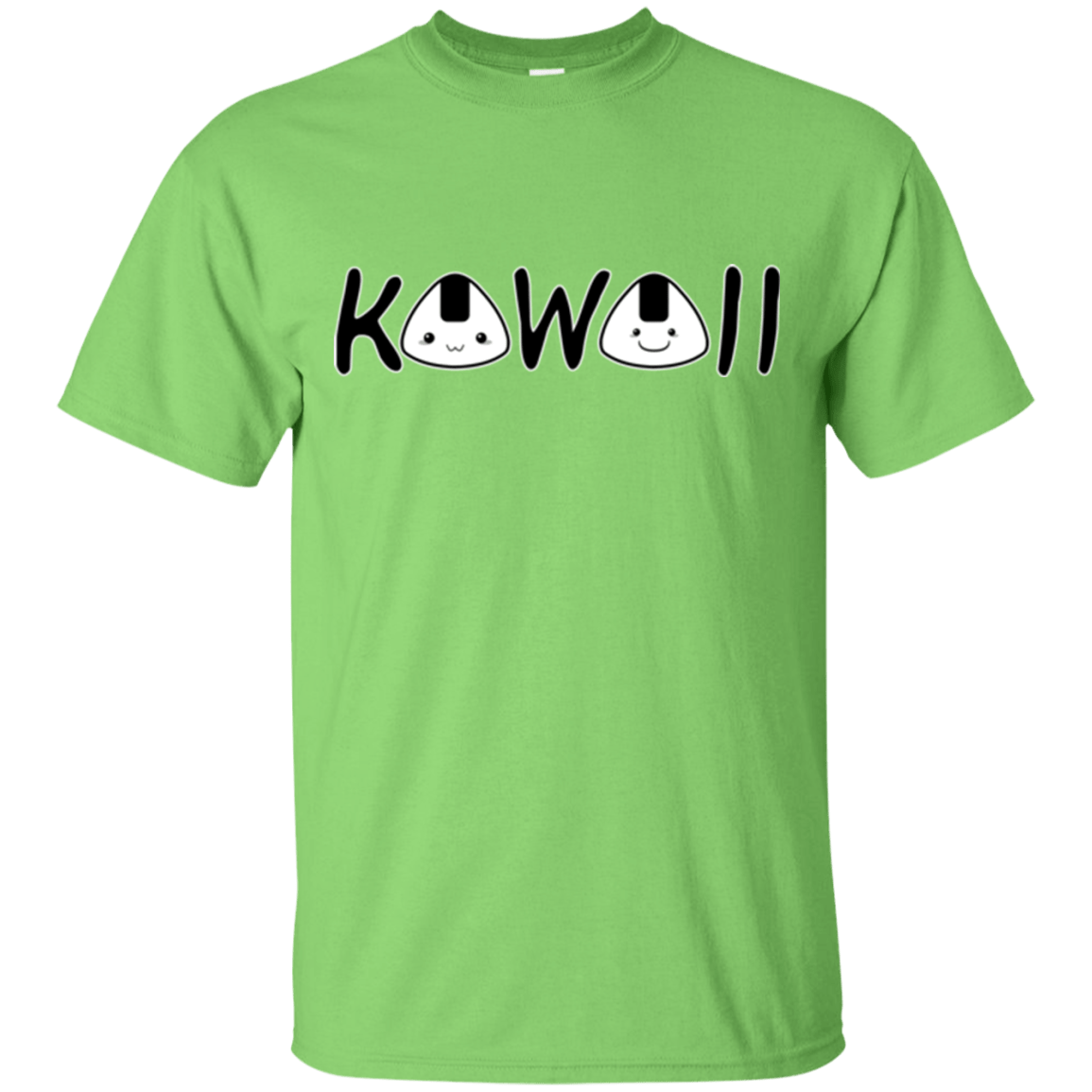T-Shirts Lime / Small Kawaii T-Shirt