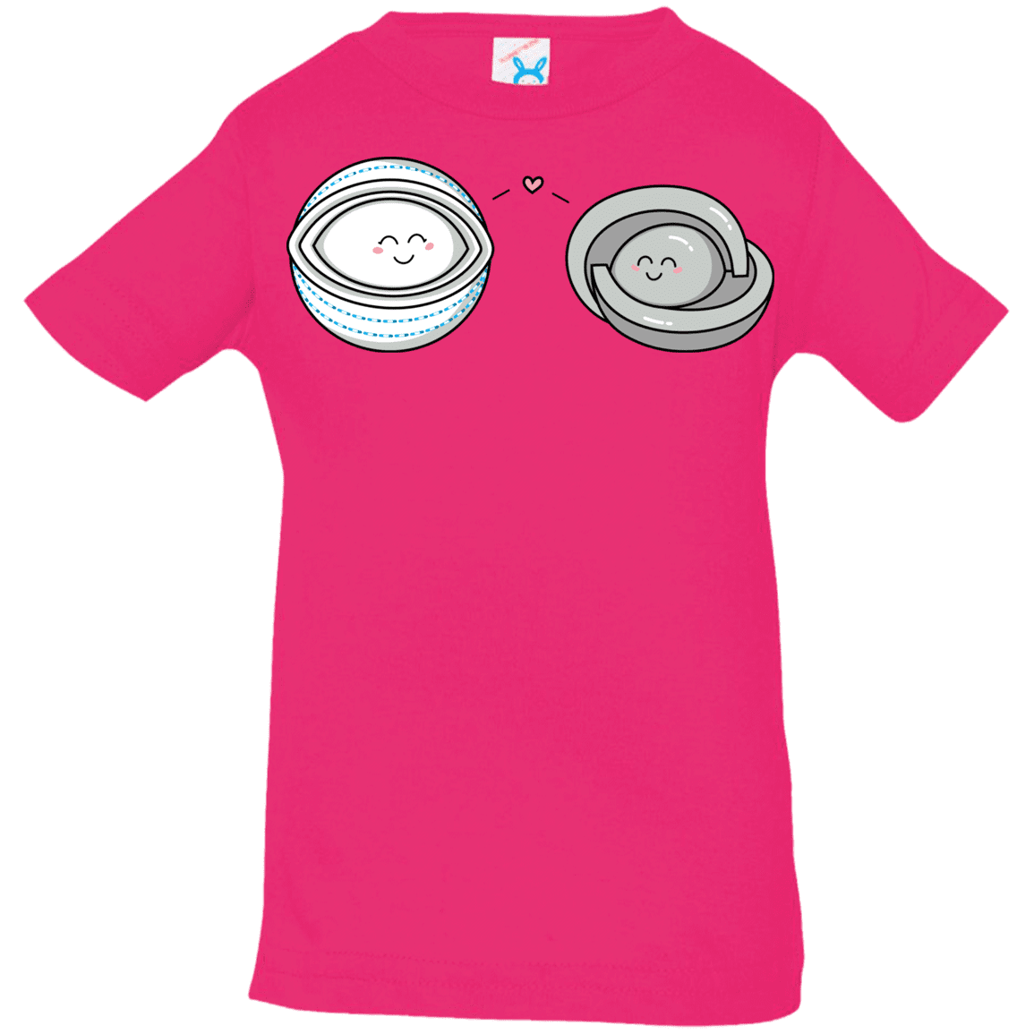T-Shirts Hot Pink / 6 Months Kawaii Timeless Mothership and Lifeboat Infant Premium T-Shirt