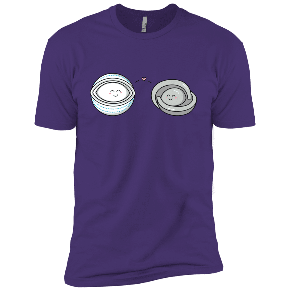 T-Shirts Purple Rush/ / X-Small Kawaii Timeless Mothership and Lifeboat Men's Premium T-Shirt