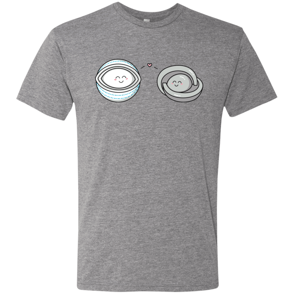 T-Shirts Premium Heather / S Kawaii Timeless Mothership and Lifeboat Men's Triblend T-Shirt