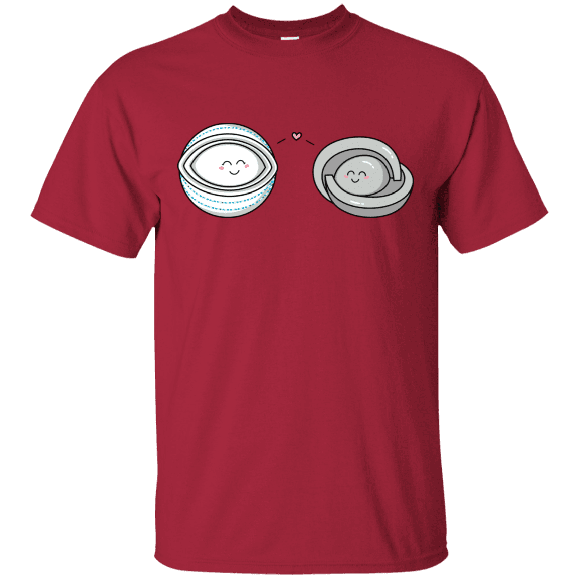 T-Shirts Cardinal / S Kawaii Timeless Mothership and Lifeboat T-Shirt