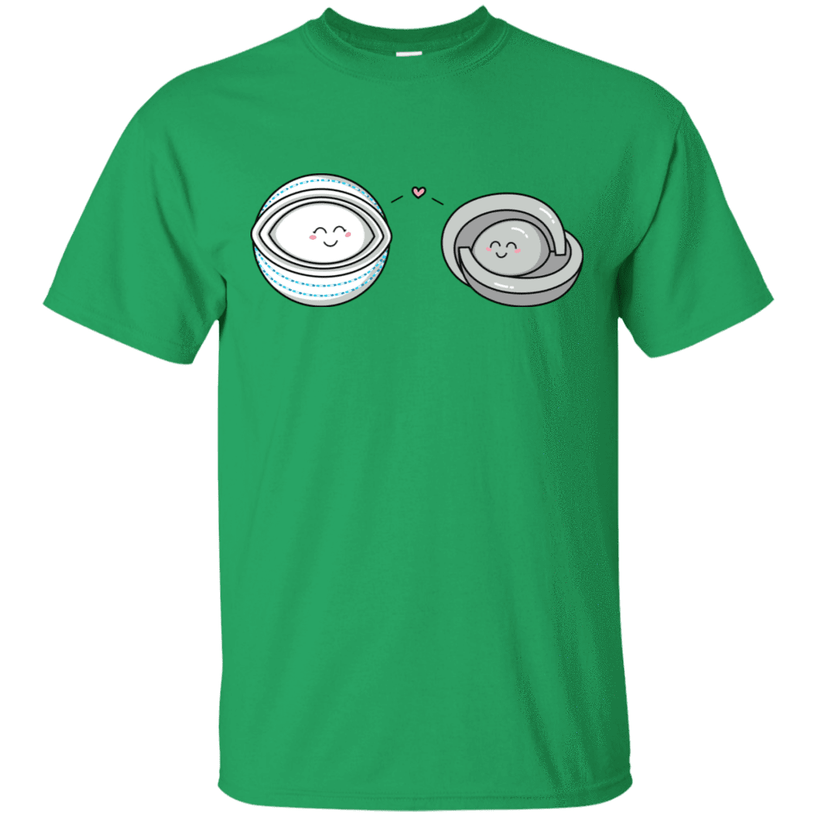 T-Shirts Irish Green / S Kawaii Timeless Mothership and Lifeboat T-Shirt