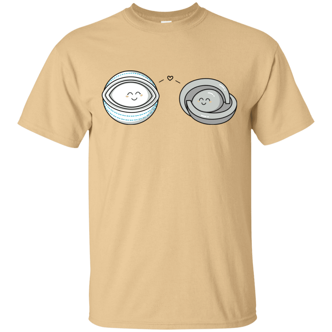 T-Shirts Vegas Gold / S Kawaii Timeless Mothership and Lifeboat T-Shirt