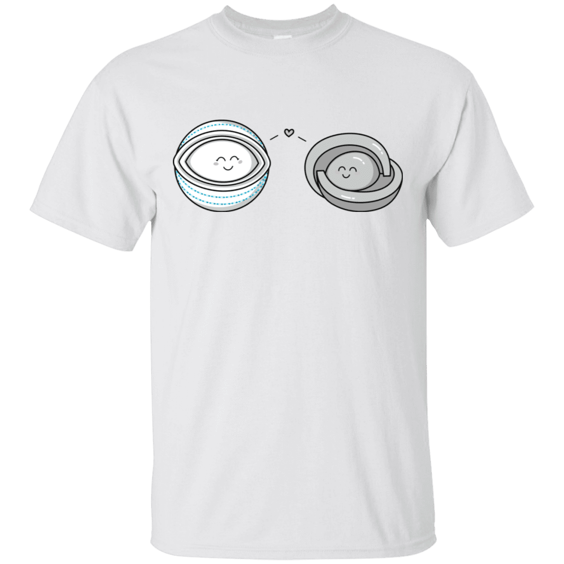 T-Shirts White / S Kawaii Timeless Mothership and Lifeboat T-Shirt