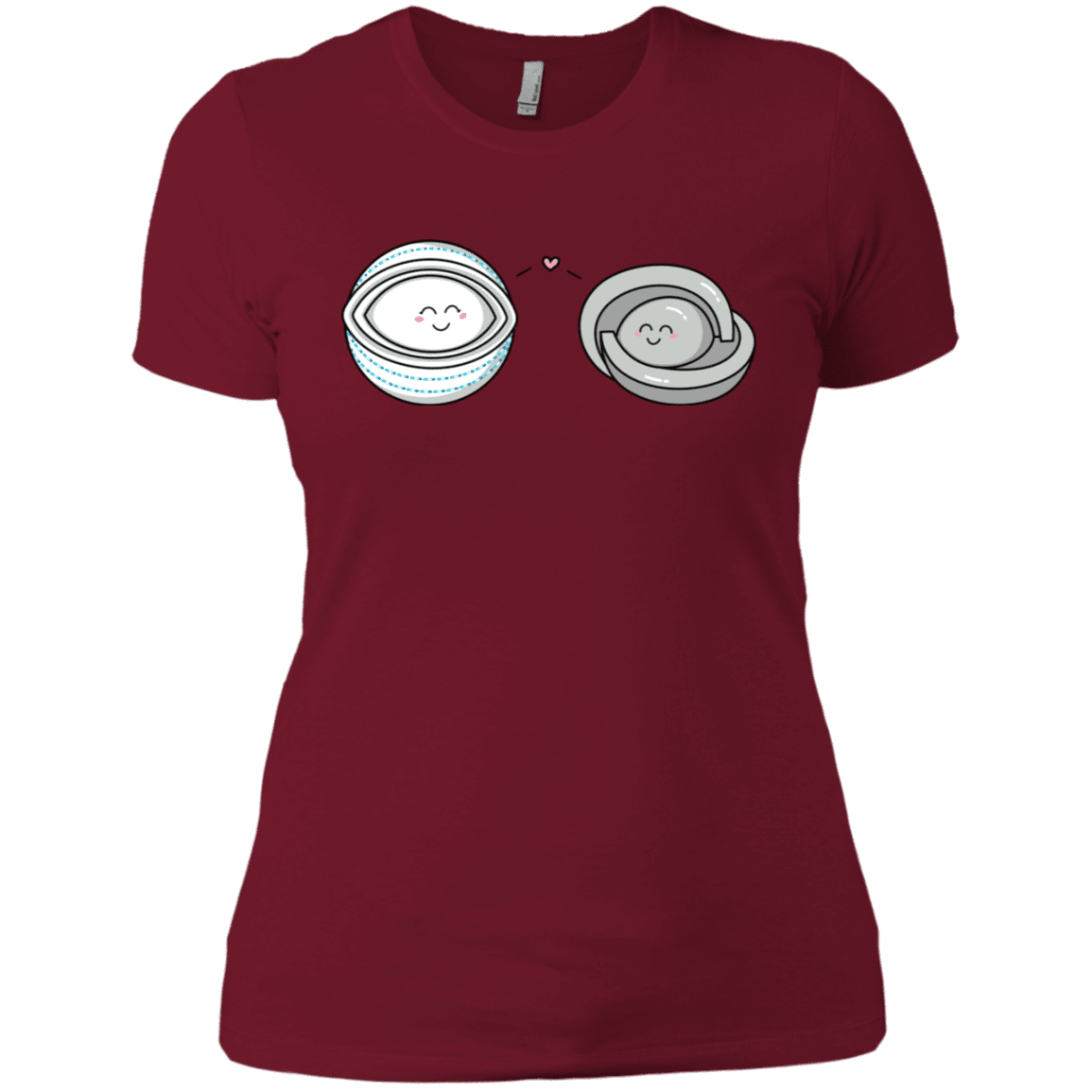 T-Shirts Scarlet / S Kawaii Timeless Mothership and Lifeboat Women's Premium T-Shirt