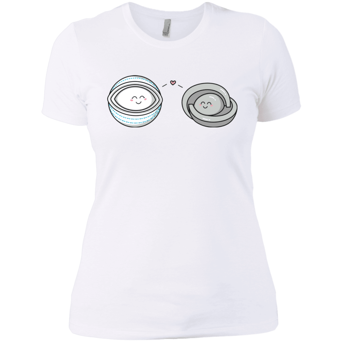 T-Shirts White / X-Small Kawaii Timeless Mothership and Lifeboat Women's Premium T-Shirt