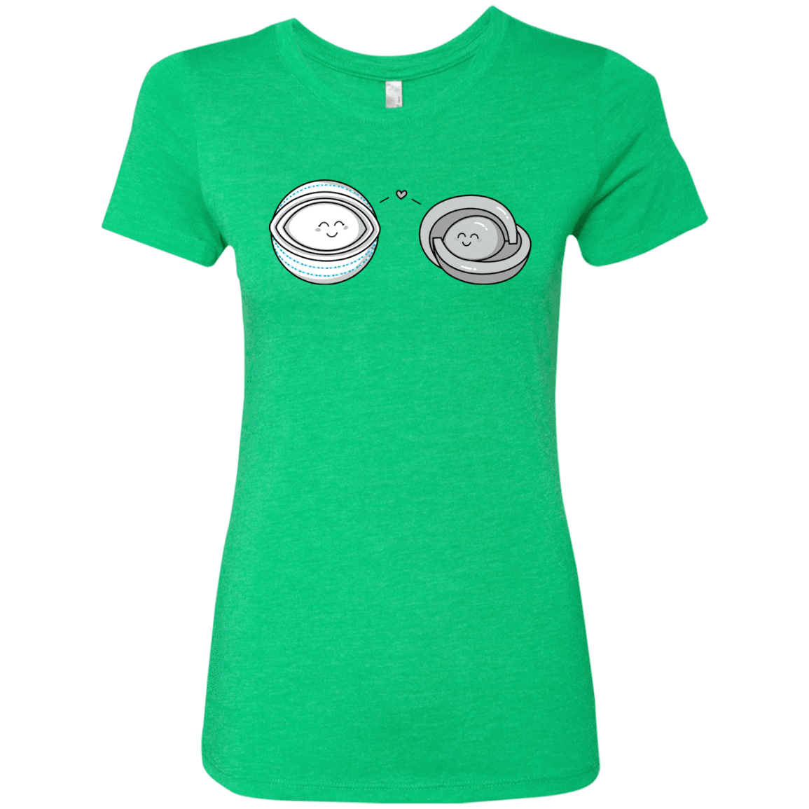 T-Shirts Envy / S Kawaii Timeless Mothership and Lifeboat Women's Triblend T-Shirt