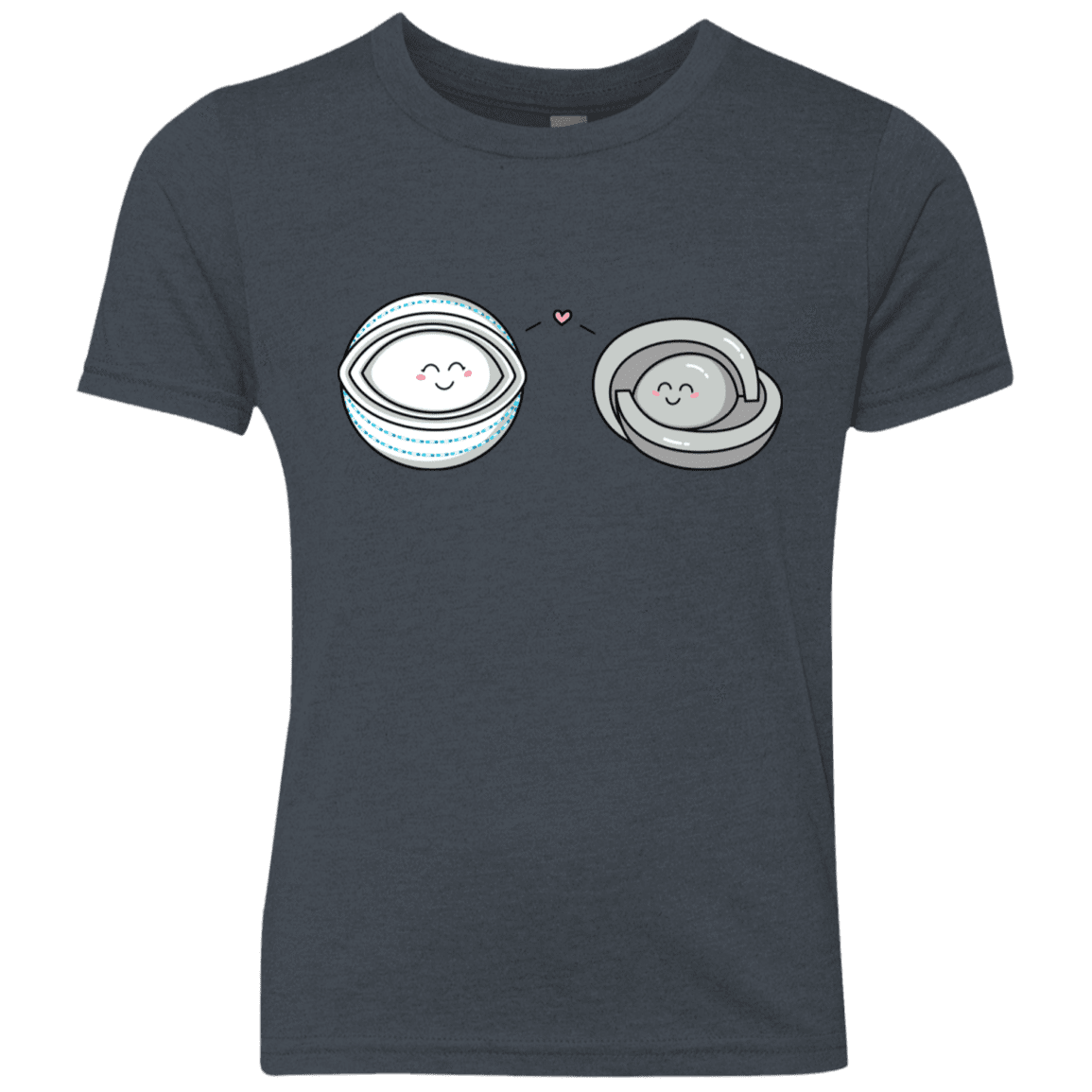 T-Shirts Vintage Navy / YXS Kawaii Timeless Mothership and Lifeboat Youth Triblend T-Shirt
