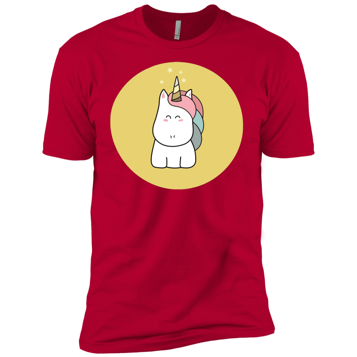 T-Shirts Red / YXS Kawaii Unicorn Boys Premium T-Shirt