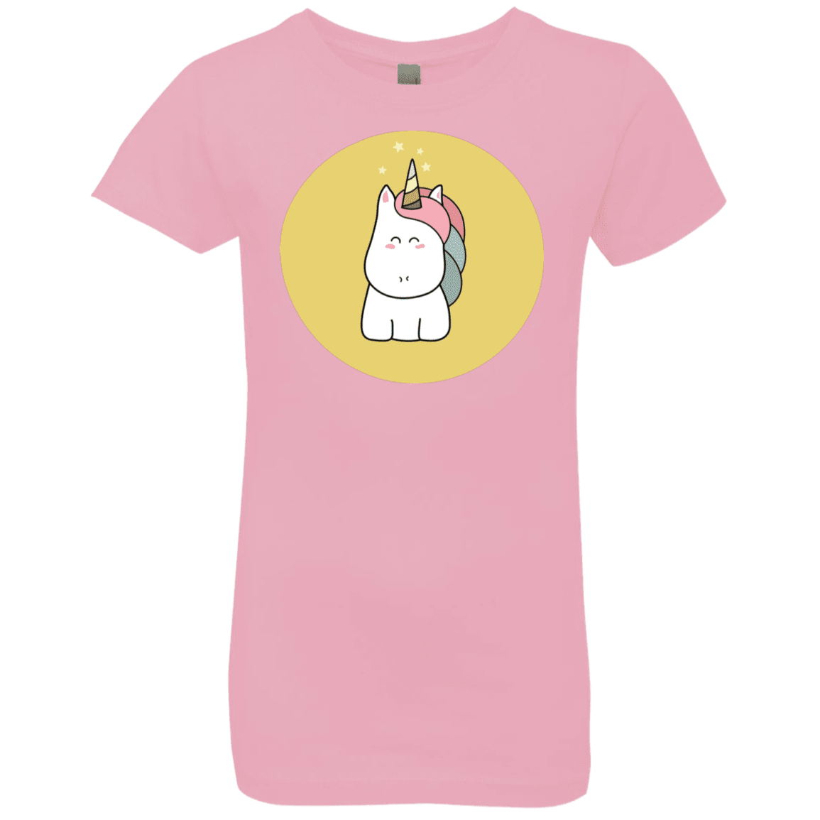 T-Shirts Light Pink / YXS Kawaii Unicorn Girls Premium T-Shirt