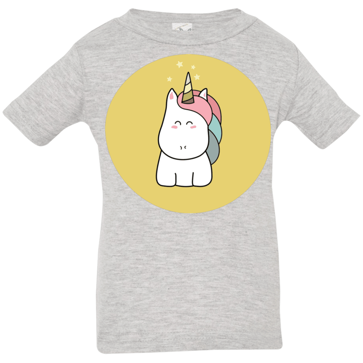 T-Shirts Heather Grey / 6 Months Kawaii Unicorn Infant Premium T-Shirt