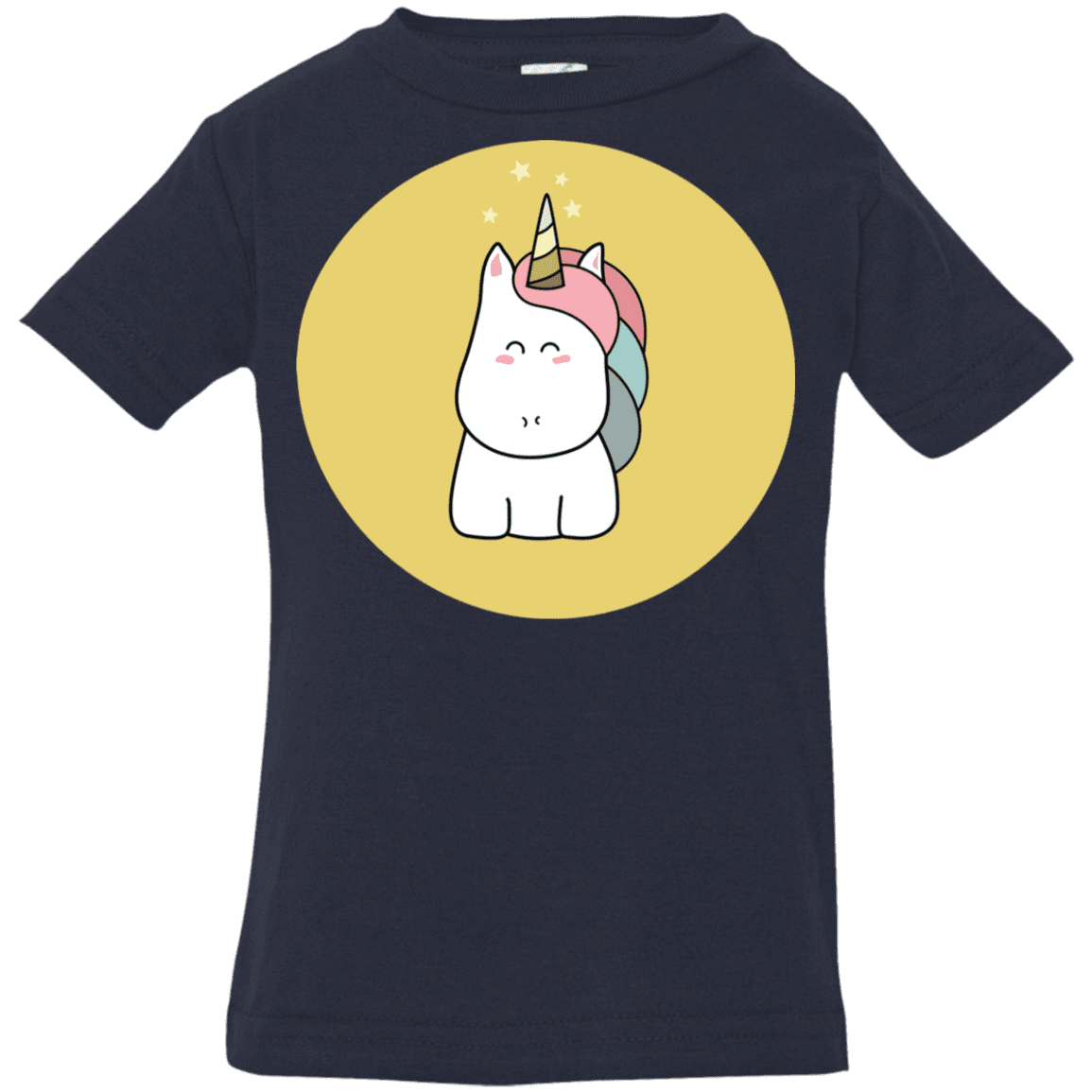 T-Shirts Navy / 6 Months Kawaii Unicorn Infant Premium T-Shirt