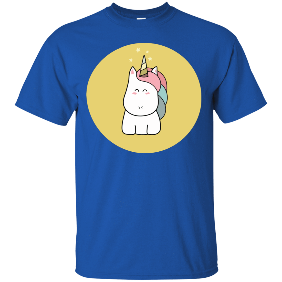 T-Shirts Royal / S Kawaii Unicorn T-Shirt
