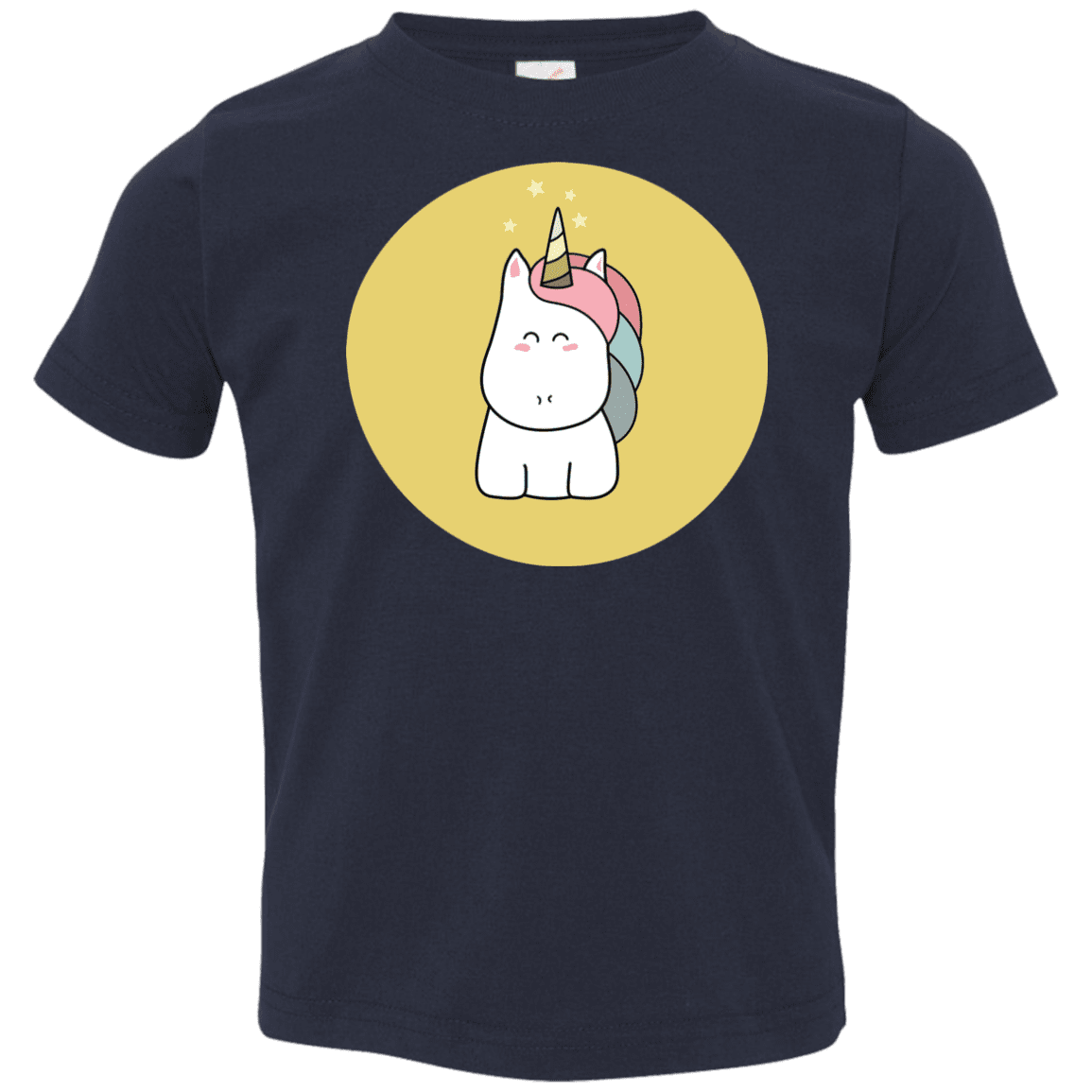 T-Shirts Navy / 2T Kawaii Unicorn Toddler Premium T-Shirt
