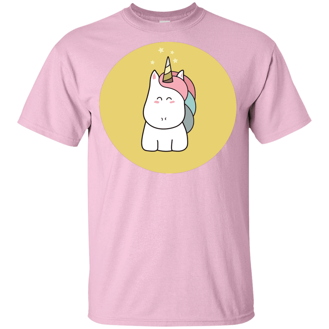 T-Shirts Light Pink / YXS Kawaii Unicorn Youth T-Shirt