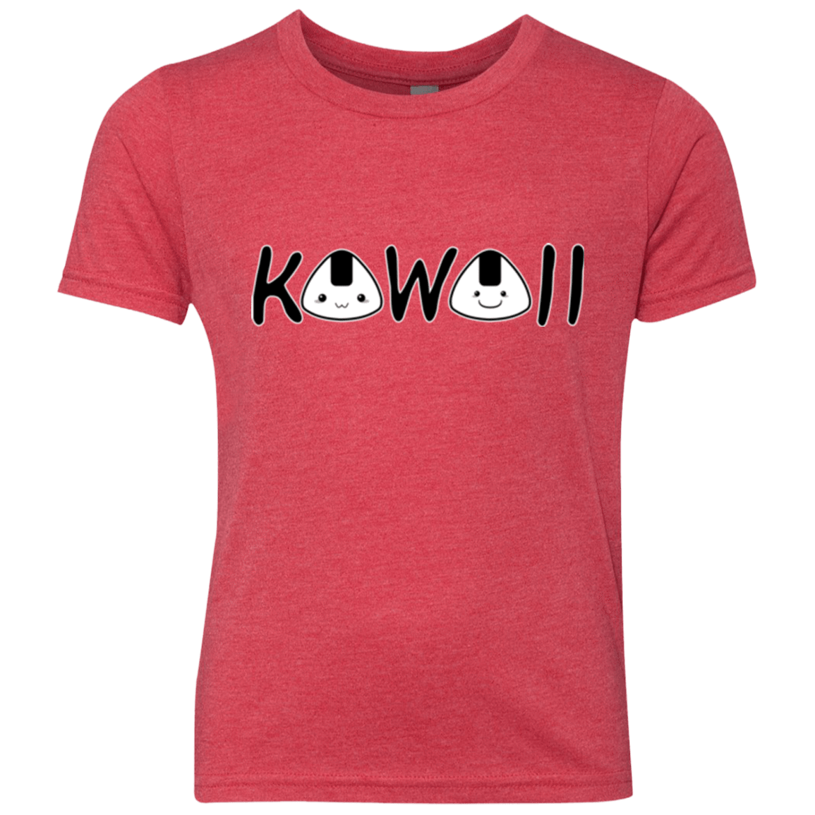 T-Shirts Vintage Red / YXS Kawaii Youth Triblend T-Shirt